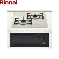 RBT2K3H3SAB/13A リンナイ RINNAI ビルトインコンロ2口タイプ 45cm幅 Conpactコンパクト グリルなし 都市ガス  送料無料