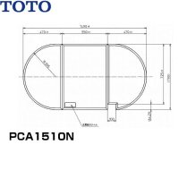 PCA1510N#NW1 TOTOふろふた軽量組み合わせ式(3枚1組)  送料無料