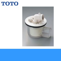 TOTO洗濯機パン用排水トラップPJ001[ABS製透明横引き]