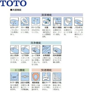 画像3: TCF2213E#NW1 TOTO ウォシュレット BV1 ホワイト 温水洗浄便座 大形普通兼用  送料無料