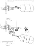 画像2: THYS5A TOTOトイレ用取替部品補修用ボールタップ 送料無料 (2)