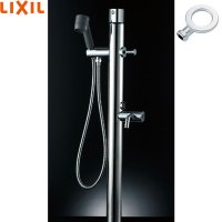 LF-932SG リクシル LIXIL/INAX ペット用シャワー付混合水栓柱 キー式ハンドル 湯側開度規制なし 送料無料