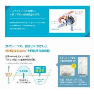 画像2: JKT10VS-W ダイキン DAIKIN 住まい向け除湿乾燥機 カライエ  送料無料