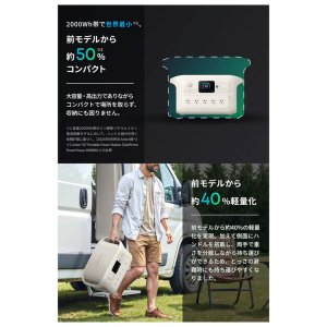 画像3: 【沖縄・北海道不可】Solix C2000 Gen 2 Plus Portable Power Station Anker アンカー ポータブル電源 送料無料