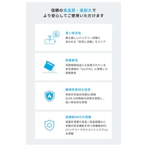 画像7: 【沖縄・北海道不可】Solix C2000 Gen 2 Plus Portable Power Station Anker アンカー ポータブル電源 送料無料