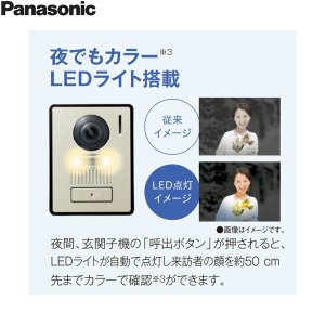 画像3: VL-SWE210KLA パナソニック PANASONIC ワイヤレスモニター付テレビドアホン 1-2タイプ  送料無料