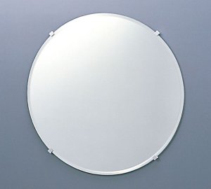 画像1: [KF-500AC]リクシル[LIXIL/INAX]化粧鏡[防錆・丸形] 送料無料