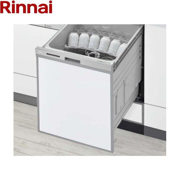 画像3: 【沖縄・離島配送不可/法人様限定・現場不可】RSW-SD401LPA リンナイ RINNAI 食器洗い乾燥機 幅45cm 奥行65cm ステンレス調ハーフミラー 深型スライドオープン 自立脚付き 法人様限定・現場配送不可  送料無料 (3)